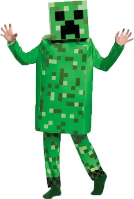 Obrázek produktu pro Dětský kostým Minecraft Creeper 116-122 M