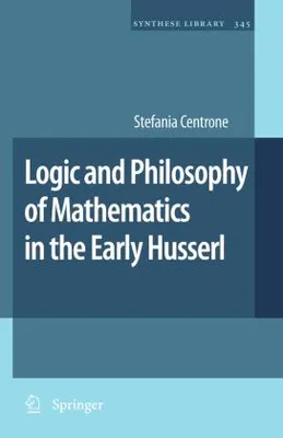 Obrázek produktu pro Logic and Philosophy of Mathematics in the Early Husserl