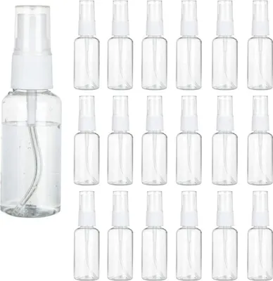 Produktbild von 20 Stück Sprühflaschen Kleine 30ml Mini zum Plastik Befüllen Parfüm