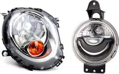 Productafbeelding van Johns, koplamp geschikt voor BMW Mini R55, R56, R57, R58, R59, bouwjaar 10/06 en later. H4, rechts, inclusief knipperlicht