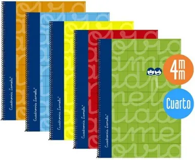 Immagine prodotto di Set di quaderni Lamela colorati 80 fogli 5 pezzi