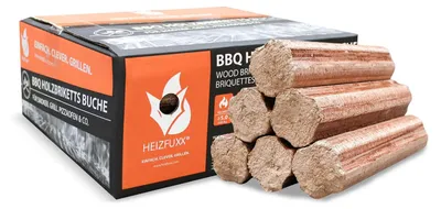 Produktbild von Heizfuxx BBQ-Buchenholzbriketts 18kg