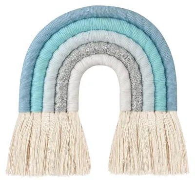 Productafbeelding van Solidchoice - Boho Regenboog Muurdecoratie voor Kinderkamers
