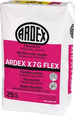 Produktbild von ARDEX X7G FLEX Flexmörtel 25 kg