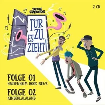 Produktbild von Tür zu, es zieht! Folge 01 & 02