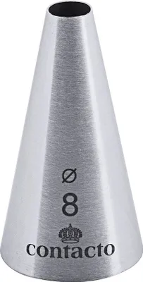 Produktbild von Lochtülle, Edelstahl 18/10, Ø4 - 14 mm wählbar, seidenmatt : 8 mm Variante: 8 mm