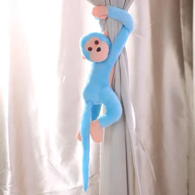 Produktbild von 6ks 24palcová dlouhá ruka Monkey Plyšová hračka vycpaná zvíře Monkey Cute Home Decor Narozeninové vánoční dárky