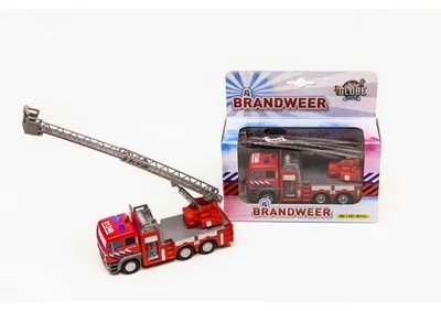 Obrázek produktu pro Kids Globe Traffic hasiči CZ 14cm kov zpětný chod na baterie světlo a zvuk 12ks v DBX