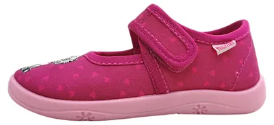 Image de Richter : Chaussons pour filles, couleur rose, modèle décontracté