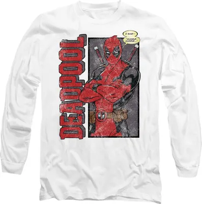 Obrázek produktu pro Deadpool - Tričko "I Said Mumble" pro muže/dámy Uni TV14938 (XL) (White)