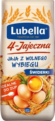Zdjęcie produktu dla Lubella 4-jajeczna Makaron świderki 250 g