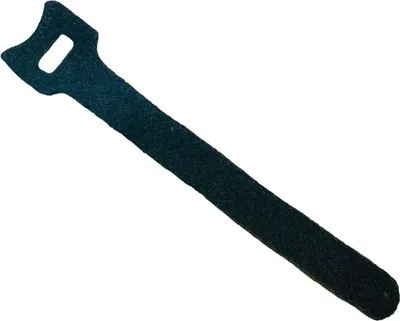 Produktbild von Lanview LVT551115, Kabelbinder mit Klettverschluss, Polypropylen (PP), Schwarz, 3,5 cm, 150 mm, 12 mm