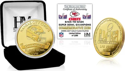 Produktbild von Kansas City Chiefs Super Bowl LVIII Gold Coin Münze 39mm