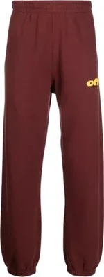 Productafbeelding van Off White - "Thunder Stable" joggingbroek voor heren/dames, unisex, model SY3405 (maat L) (bordeauxrood)