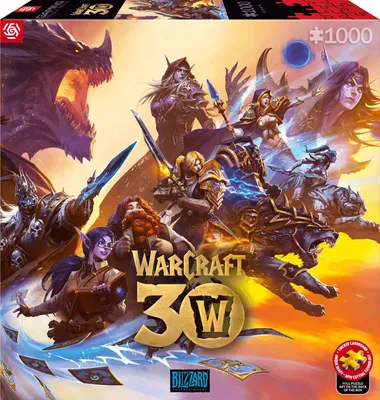 Productafbeelding van World of Warcraft Puzzel - 30e Jaardag (1000 stukjes)
