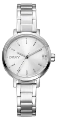 Produktbild von DKNY Damenuhr Quarzuhr silber onesize Damen 30 DK1L038M0045, DK1L038M0055