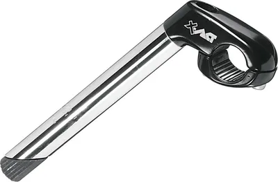 Produktbild von ergotec 38220001 1 Vorbau Cat 2, Schaft: 300 mm, Länge: 40 mm / 35°, Lenker: 25,4 mm, Niro/Alu, schwarz/silber