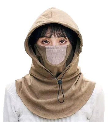 Produktbild von Winter-Radfahrer-Gesichtsschutz, atmungsaktiv, dick, warm, winddicht, Outdoor-Ski-Motorrad-Bandana, Sturmhaube, Mütze, Halstuch, Gesichtsschutz