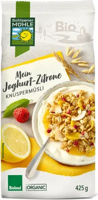 Produktbild von Bohlsener Mühle Mein Joghurt-Zitrone -- 425g