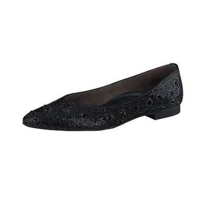 Produktbild von Paul Green Damen Ballerinas 21522-3, 21522-3.5, 21522-4, 21522-4.5, 21522-5, 21522-5.5, 21522-6, 21522-6.5, 21522-7, 21522-7.5, 21522-8 PGR-1081 black 6.5