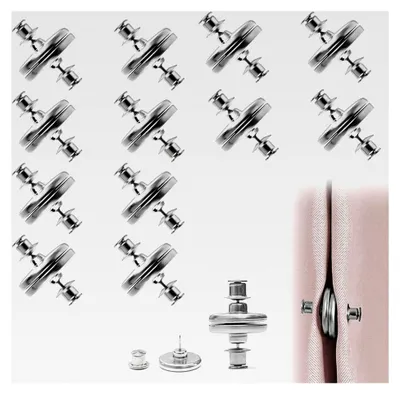Produktbild von 24 Stück Vorhang Magnetknopf, Duschvorhang Magnet, Magnete für Vorhänge, Vorhangmagnete für Schlafzimmer, Wohnzimmer, Esszimmer, Badezimmer, Küche, Büro