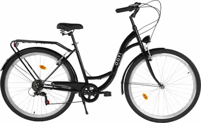 Produktbild von Herrenfahrrad Dallas Men 28”, für 165–190 cm, 7 Gänge, Schwarz