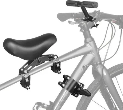 Immagine prodotto di Portaseggiolino anteriore per bicicletta - Sedile anteriore per bambini - Pedalare con i bambini - Sicuro e confortevole - 26 x 19 x 15 cm