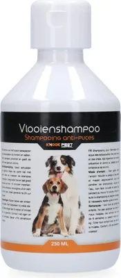 Produktbild von Flohshampoo für Hunde und Katzen, beseitigt Flöhe & Ektoparasiten, 100% giftfrei
