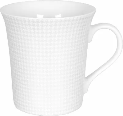 Obrázek produktu pro Könitz White Silence Pepita hrnek, šálek, hrnek na kávu, šálek na čaj, porcelán, 310 ml, 11 1 100 2392