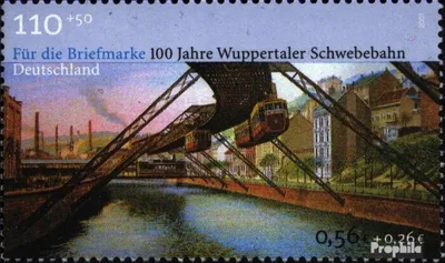 Produktbild von Briefmarken BRD (BR.Deutschland) 2001 Mi 2171 (kompl.Ausg.) FDC Wuppertaler Schwebebahn