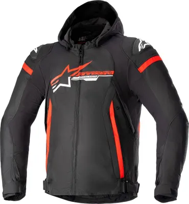 Produktbild von Alpinestars Jacke Zaca Wp Schwarz/Rot/Weiß
