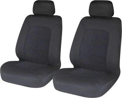 Produktbild von Famanu Sitzbezüge Set universell schwarz, atmungsaktiv für Autos und Transporter