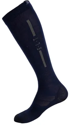 Produktbild von E.L.T Strümpfe Uni Reitsocken Merino Tiefblau 35-38