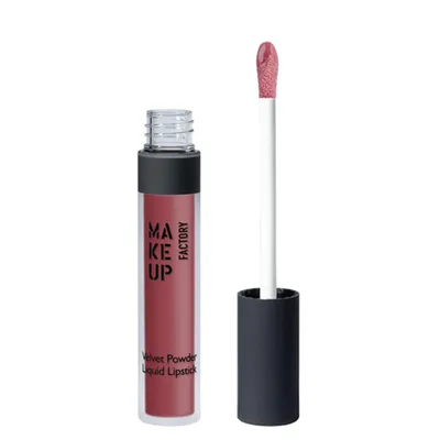 Produktbild von Make-up Factory Samtpulver-Flüssig-Lippenstift Light Berry