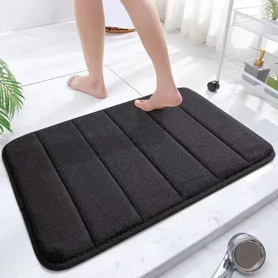 Produktbild von Unyqoos® weiche und rutschfeste Memory-Schaum-Badematte mit schnell trocknenden Eigenschaften