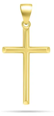 Produktbild von Zeitloser vergoldeter Kreuz-Anhänger PT41Y