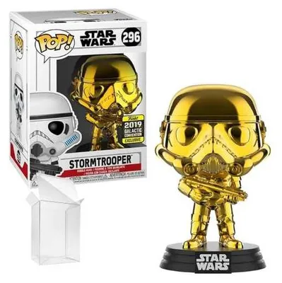 Produktbild von Funko Pop! Movies: Star Wars - Stormtrooper 2019 Galactic Convention Exclusive #296