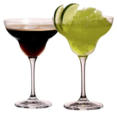 Produktbild von Margaritagläser Set 2 Stück – 290ml Crystalline Gläser – Spülmaschinenfeste Cocktailgläser