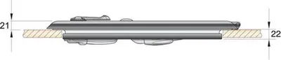 Image de Trappe de pont Vetus Altus type-2626, 260 x 260mm