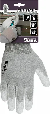 Immagine prodotto di Guanti da lavoro JUBA Grigio Fibra di carbonio Antistatico - 10