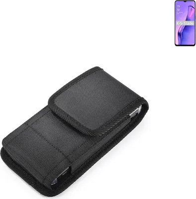 Produktbild von Holster Gürteltasche kompatibel mit Oppo A31 Holster Gürtel Tasche wasserabweisend Handy Hülle Schutz Hülle Outdoor schwarz K-S-Trade