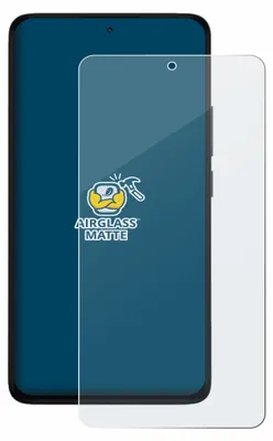 A screen protector is shown over a smartphone.