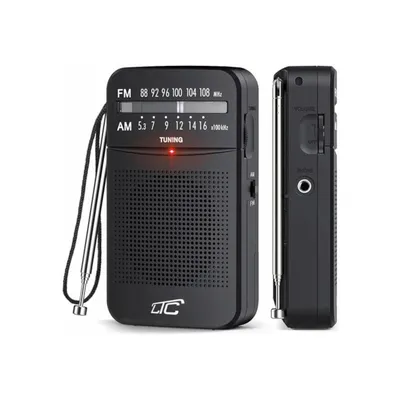 Obrázok produktu pre Rádio prenosné LTC 2029C 2-pásmové čierne (RPC4)