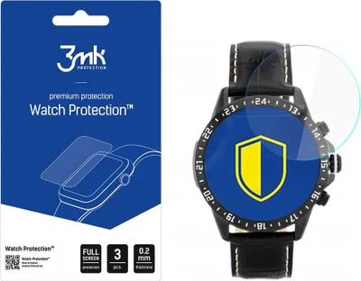 Produktbild von 3mk Display Hybridglas Watch Protection für Rubicon RNCF02  0,2mm (3 Stück)