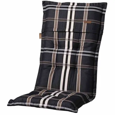 Produktbild von Madison Tuinstoelkussen hohe Rückenlehne 50x123 cm Nils taupe, wetterfest, bequem, für Gartenmöbel