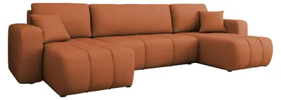 Produktbild von MIRJAN24 Wohnlandschaft Furyn U, Eckouch mit Bettkasten und Schlaffunktion, U-Form (Farbe: Velo 627)
