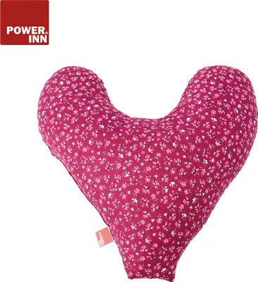 Produktbild von POWER INN Brustkissen Hope | Beere mit Muster | Herzkissen als Schmerzlinderung nach Mastektomie | Stützkissen