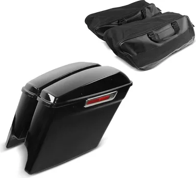 Produktbild von Seitenkoffer Stretched für Harley Road King Classic 14-19 mit Innentas