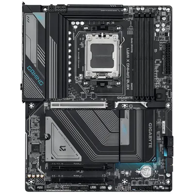 Obrázek produktu pro GIGABYTE X870 GAMING X WIFI7, AMD, Zásuvka AM5, AMD Ryzen 7000 Series, AMD Ryzen 8000 Series, AMD Ryzen 9000 Series, Zásuvka AM5, 256 GB, DDR5-SDRAM