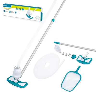 Obrázok produktu pre Bestway 58234 / 24, Čistiaca sada, Modrá, Šedá, Biela, 6,1 m, Pool, 2,33 kg, Plnofarebný box